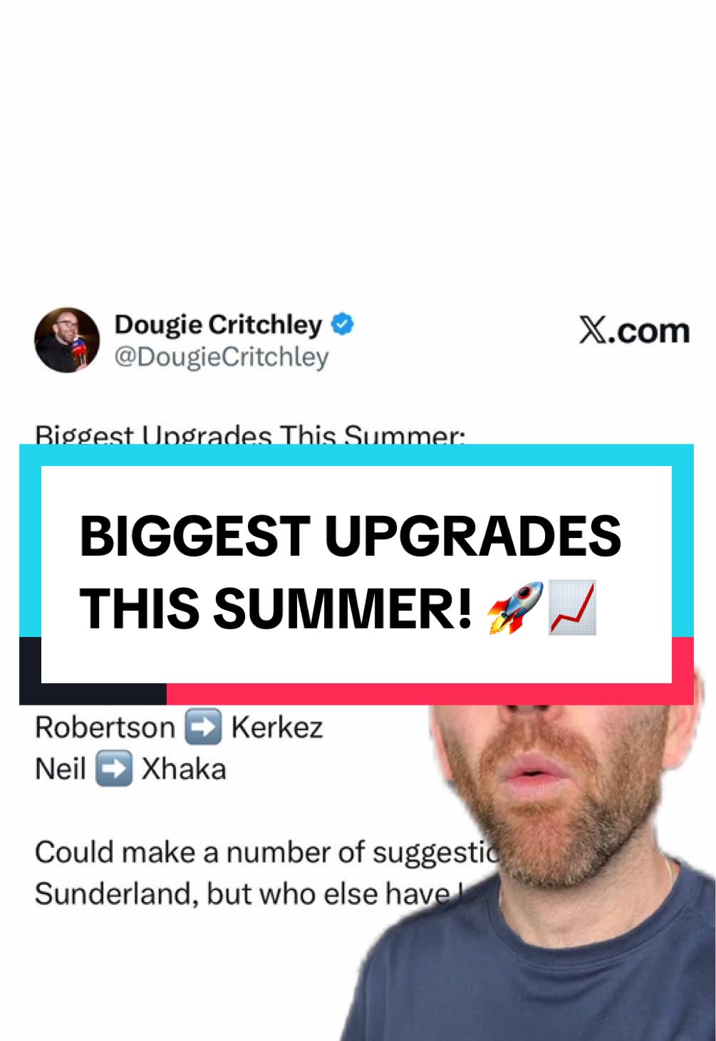 Biggest Transfer UPGRADES This Summer! 📈🚀😱 #fyp #footballtiktok #PremierLeague #manchesterunited #liverpoolfc 