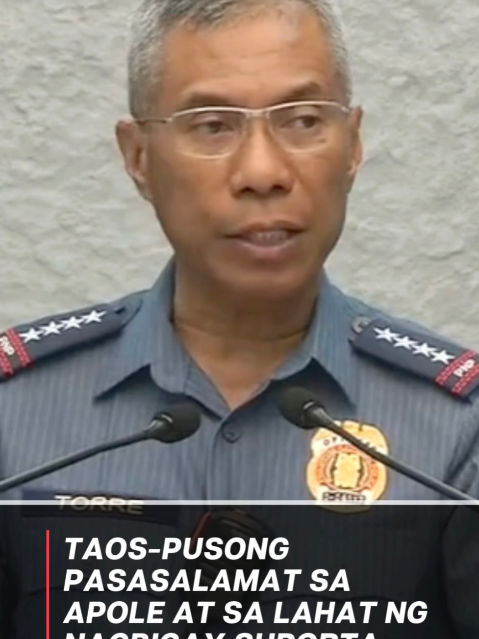 Taos-pusong pasasalamat sa buong PNP, lalo na sa APOLE Inc. ang unang nagbigay ng tiwala at nagpakita ng suporta. Salamat sa tiwala, pakikiisa, at walang sawang serbisyo. #PagasaNgPulisya #APOLE #TunayNaSuporta #PNPChiefTorre #SerbisyongMayMalasakit #IpaTorreMo #highlights