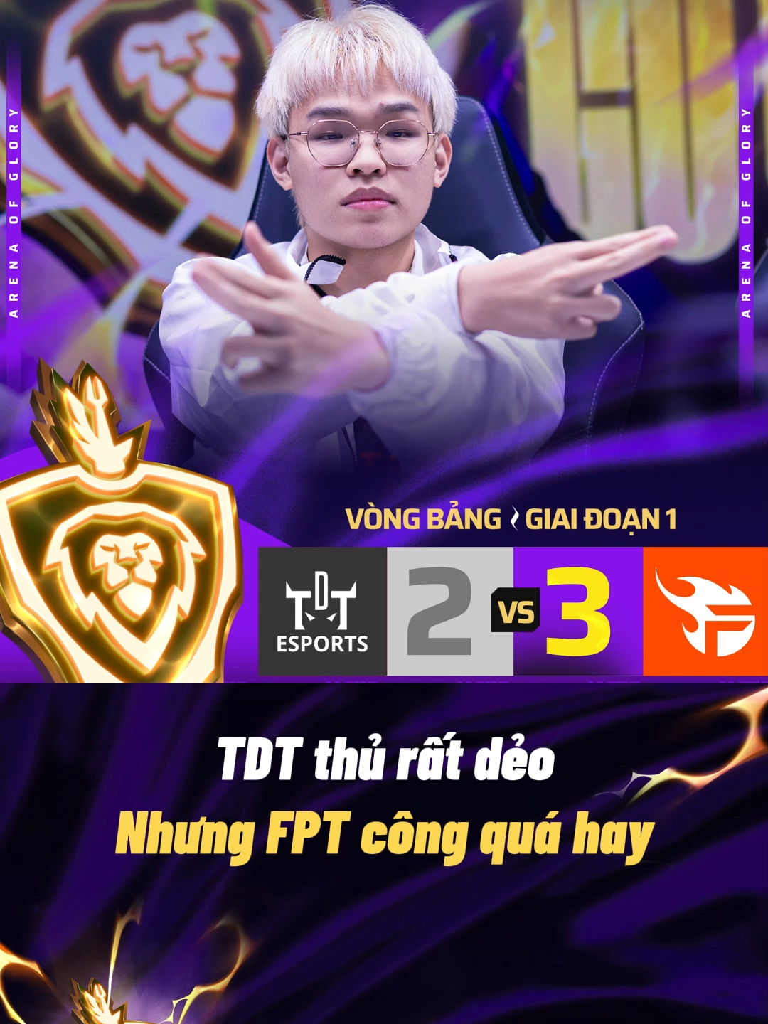 TDT thủ rất dẻo, nhưng FPT công quá hay. 3-2 cho FPT X FLASH! #AOGW25 #IF #Recap #GoGetIt