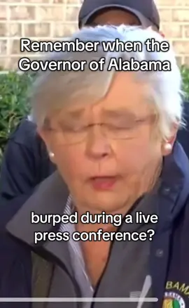 Who remembers when Governor Kay Ivey of Alabama burped on live TV during a press conference? It was years ago, but I still laugh every time!! #Alabama