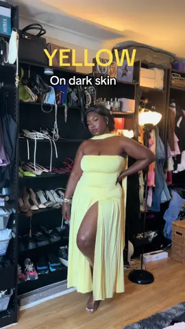 💛 These dresses have my heart ✨ #yellowdress #kokodiva #dinnerdatenight #datenightoutfit 