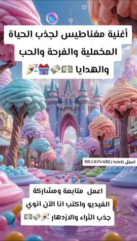 أسرع وأقوى اغنية لتكون مغناطيس لثراء والحياة المخملية والفرحة 💸💵🎉💎♥️ أنا ضحكة تشرق في صباح جديد أنا فرحة تعانق قلبي من بعيد السعادة تركض نحوي بلا حدود والنجاح يفتح لي ألف باب موجود 💫 الحياة مخملية، ناعمة كالحلم كل شيء لصالحي، يتراقص مع النغم الهدايا تمطر عليّ كالأمطار حب ومال وفرص، تأتي باختيار ✨ أنا طاقة نور، أنا سر الجمال أنا مغناطيس يجذب كل الخيال أضحك، أرقص، أعيش بلا قيود كل ما أريد يأتيني في الوجود #trend #viraltiktok #explore #fyppppppppppppppppppppppp #fypage 