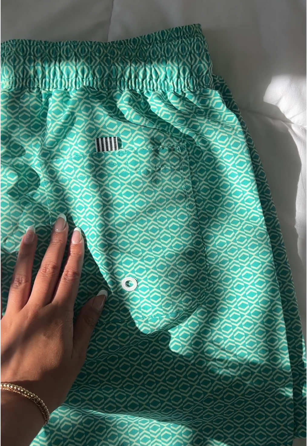 he told me to stop buying him swim trunks but tiktok shop free samples are my love language #swimtrunks #tiktokshop 
