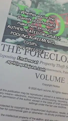 Discovery is the heart of the case. Make them produce the documents. No real, authenticated documents mean no standing to foreclose! GET THE FORECLOSURE WAR - an affordable solution to #foreclosures #loanfraud #foreclosurehelp #mortgagefraud #securedpartycreditor 