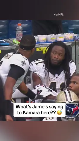 we're still laughing at Kamara's reaction here 🤣 #nflfootball #nfltiktok #jameiswinston