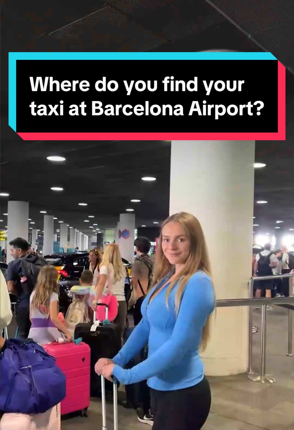 Where do you find your taxi at Barcelona Airport? 👀 Don’t waste time looking around — here’s the shortcut to taxi stands in T1 & T2 (and where apps pick you up). ⏱ 1–4 minutes walk only! 🚕 Works for Uber, Bolt, Free Now & Cabify too. 📌 Save this for when you land in Barcelona! #barcelona #airport #taxi #besttaxi #traveltips