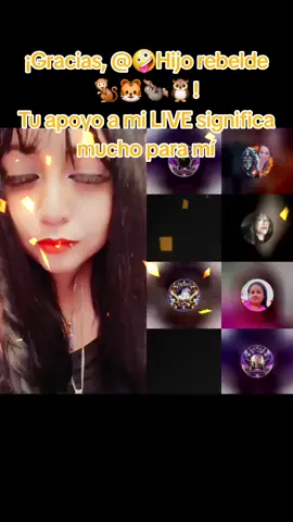 🤪Hijo rebelde🐒🐯🦥🦉, gracias por tu valioso apoyo en mi LIVE. Seguiré esforzándome para crear contenido LIVE aún mejor. @🤪Hijo rebelde🐒🐯🦥🦉 #tiktoklive #livehighlights #livegift #bloomingheart #corazónenflor 