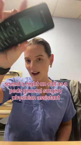 Not too bad of a night on call! I feel like I’ve only been working nights lately🫠 #prepa #physicianassistant #pastudent #oncall #healthcare 