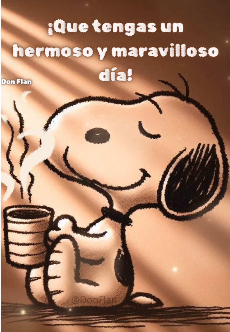 Maravilloso día #paratii #snoopy #felizdia #donflan 