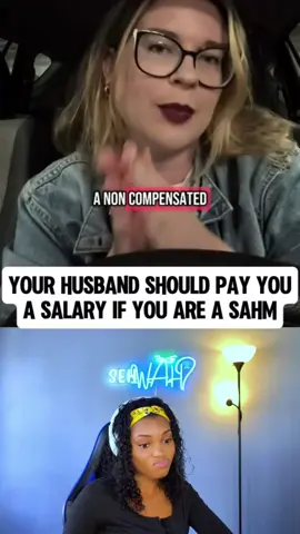 Your husband should pay you a salary if you are a SAHM #sehwahreactions #sahm