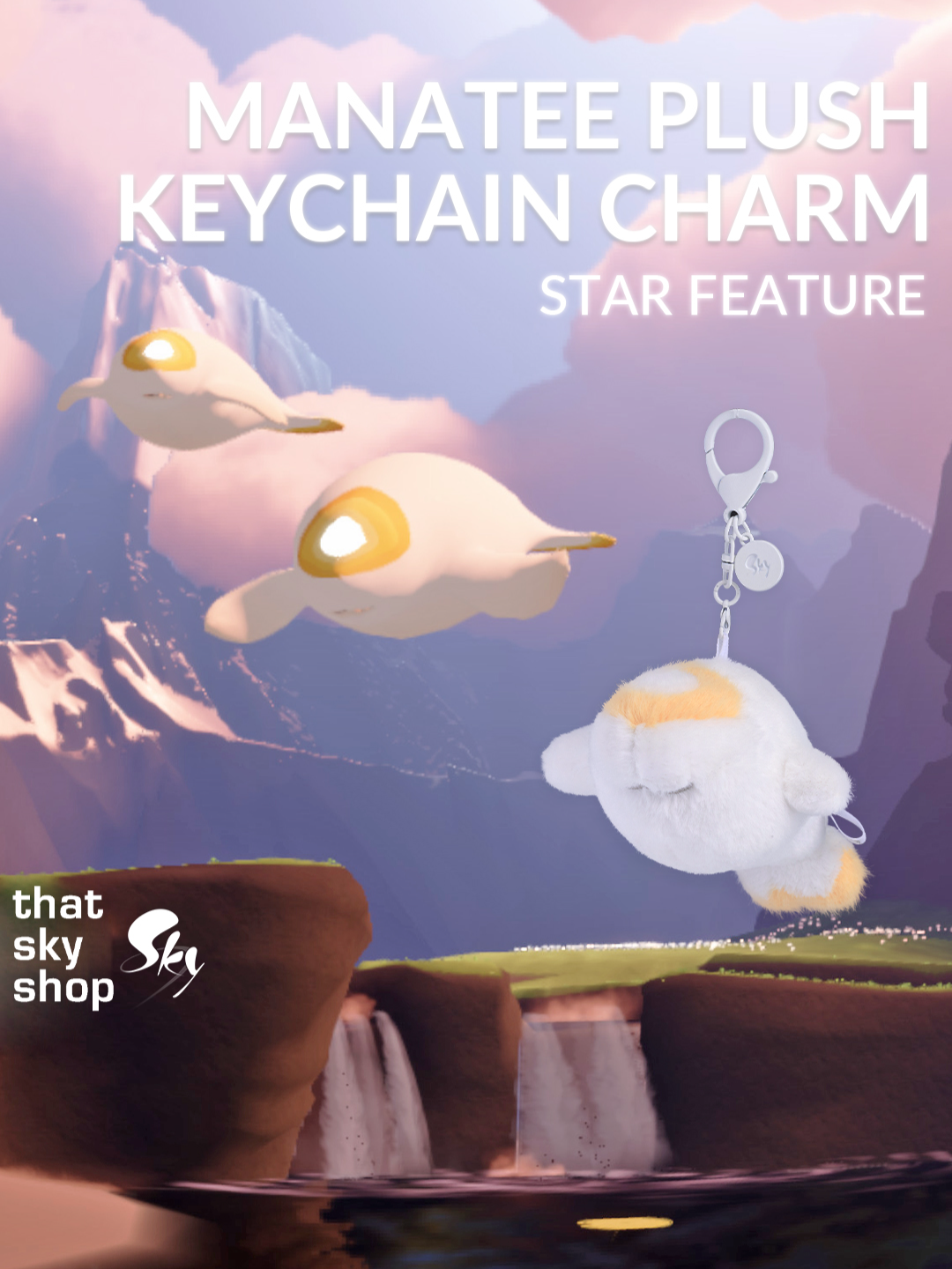 Scan the STAR to get an exclusive set of random manatee calls from the animation project to enjoy for a limited time. ✨💛 thatskyshop.com #thatskyshop #thatskygame #skychildrenofthelight #skycotl