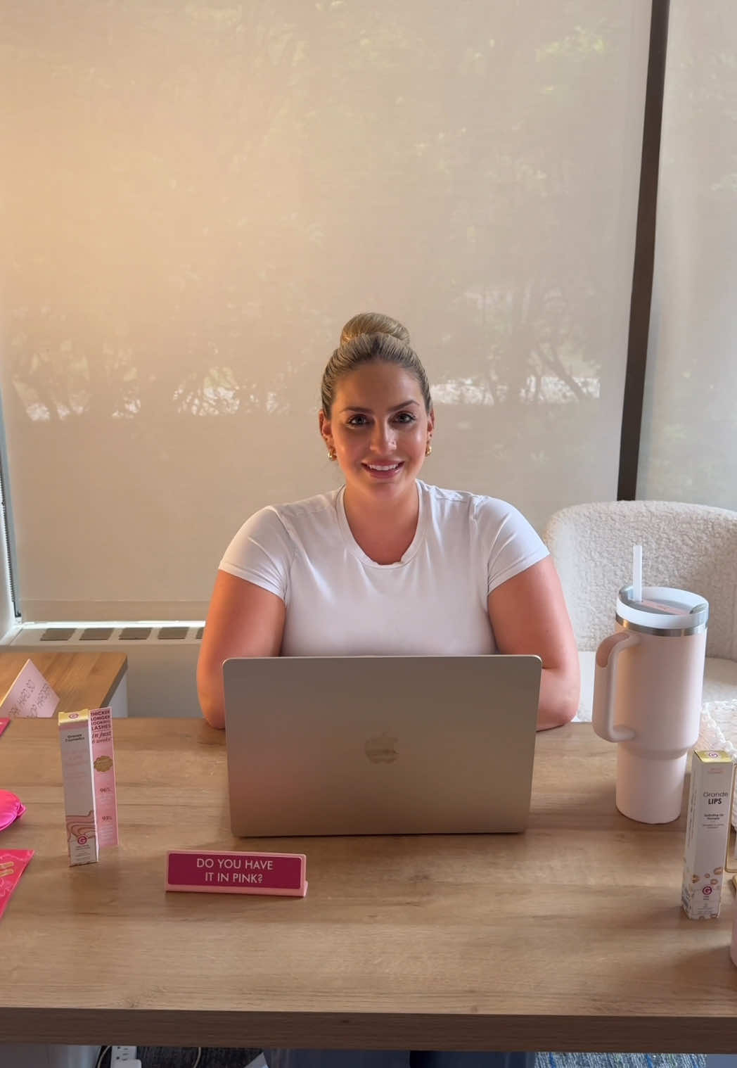 Our team spills the tea…without actually spilling it ☕️ can you guess what’s coming? #grandecosmetics  #comingsoon #grandelash #newbeautylaunch