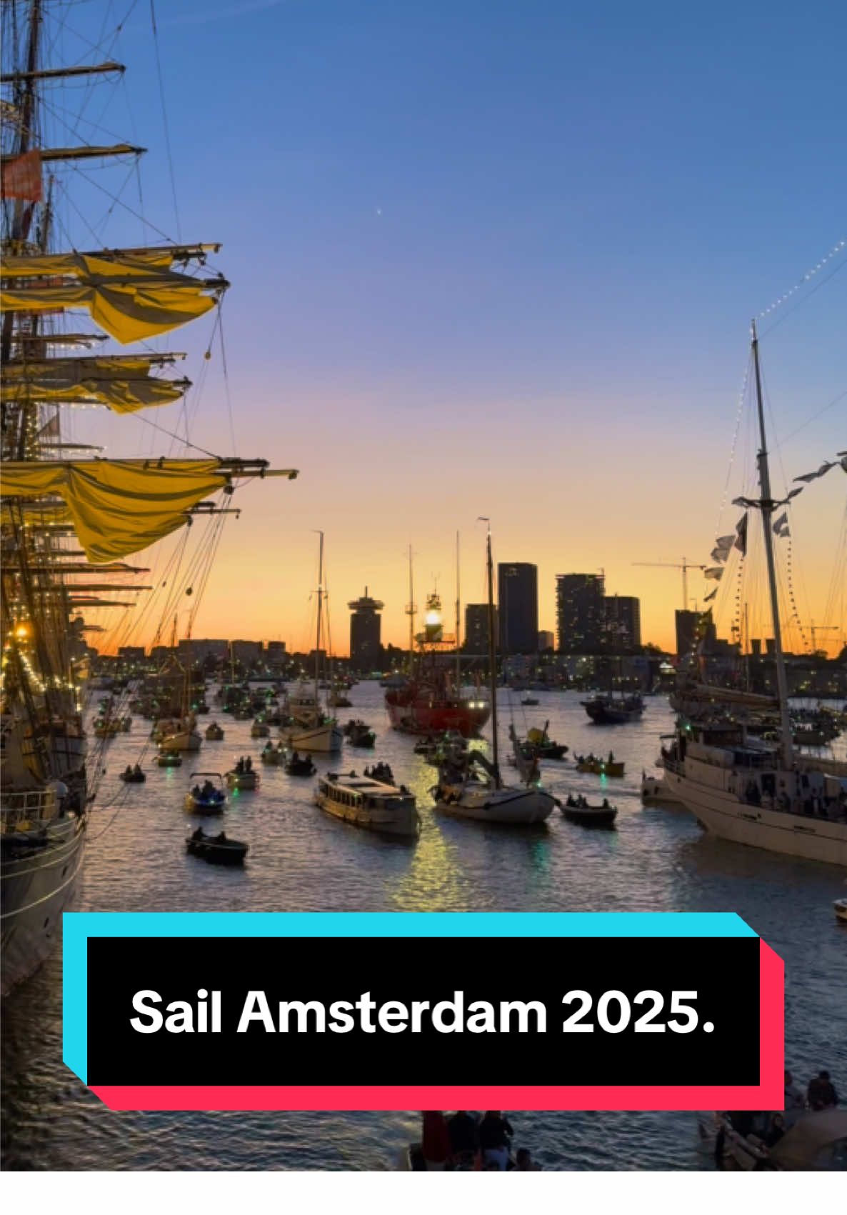 Sail Amsterdam 2025z ⚓️ #amsterdam #sailamsterdam2025 #paisesbajos #holanda #sailamsterdam 