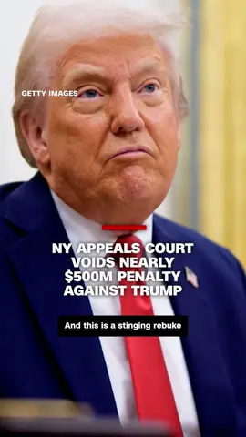 A New York appeals court has thrown out the roughly half-billion dollar judgment against President Donald Trump in the civil fraud case brought by the state’s attorney general. CNN's Elie Honig reports. #cnn #news #trump #newyorkcity #newyork