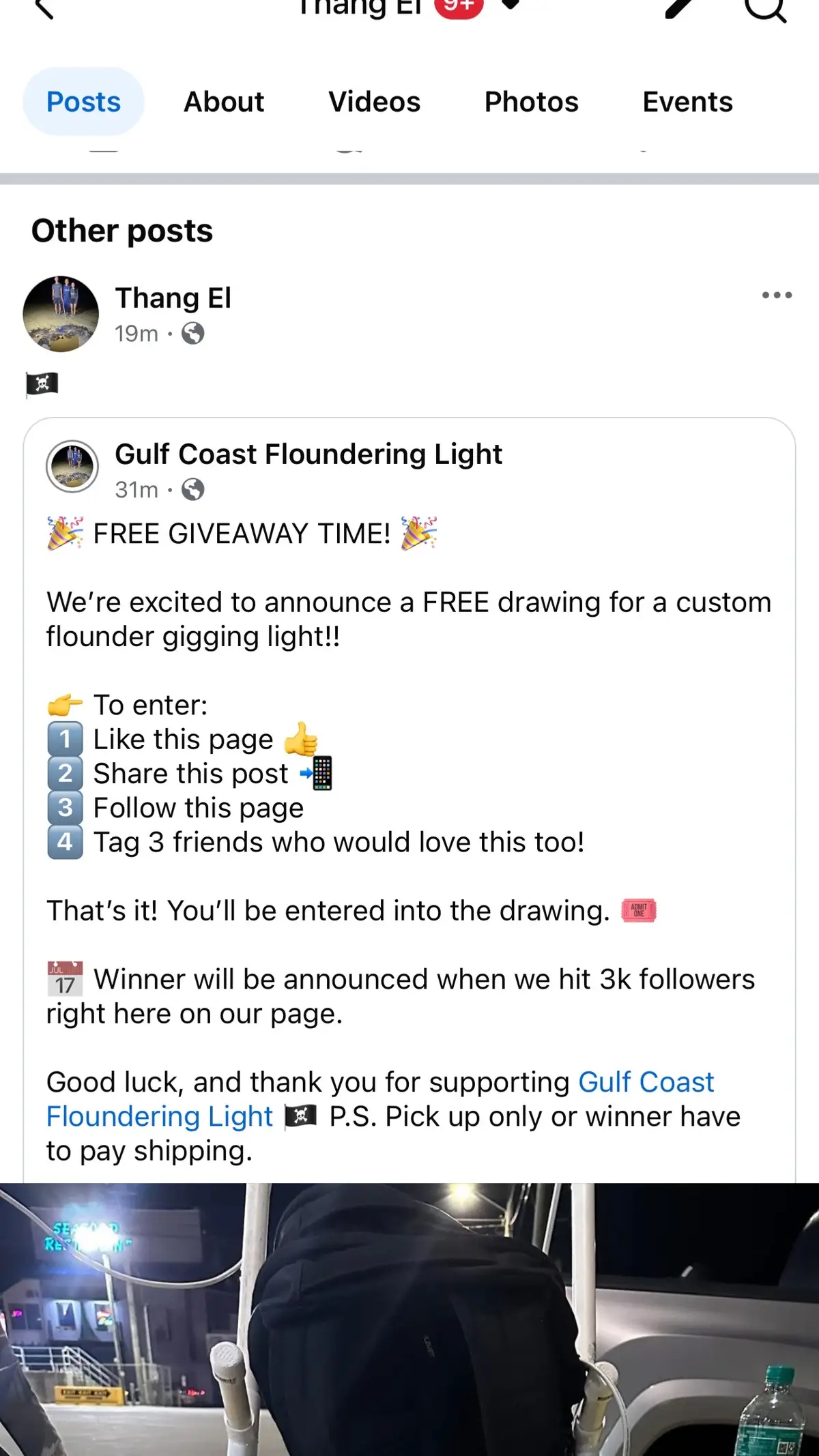 Free drawing!! #floundergigging #lights #gulfcoast #fypシ 