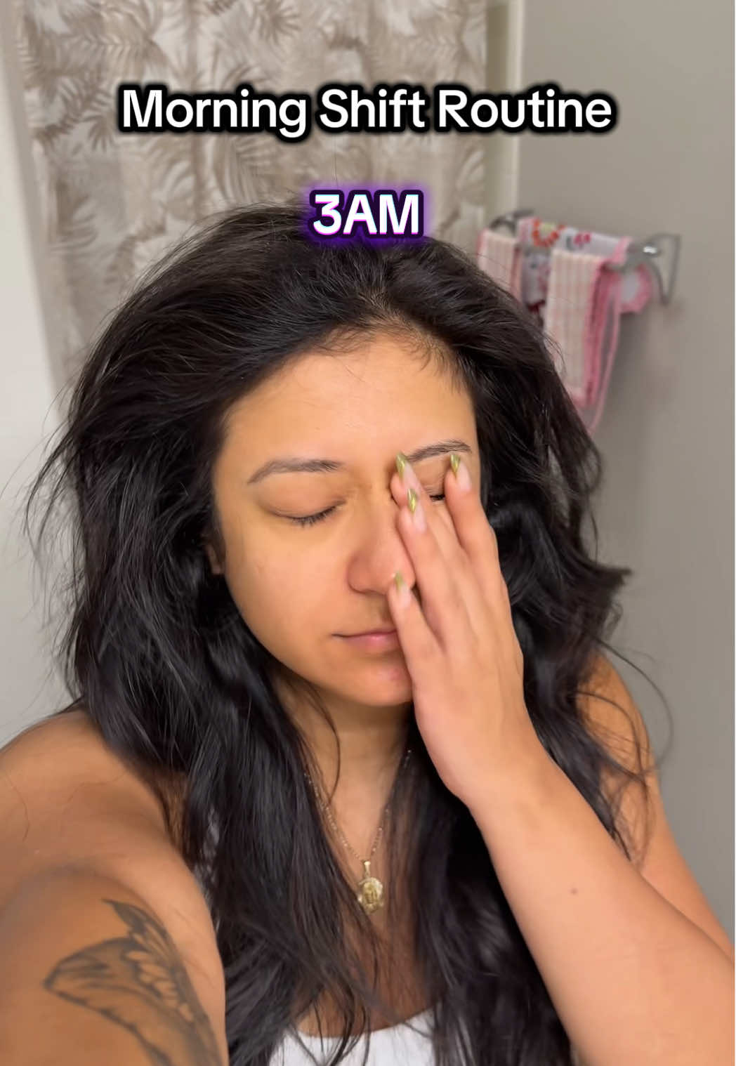 Off to nap… 😴   #morningroutine #morningworkroutine 
