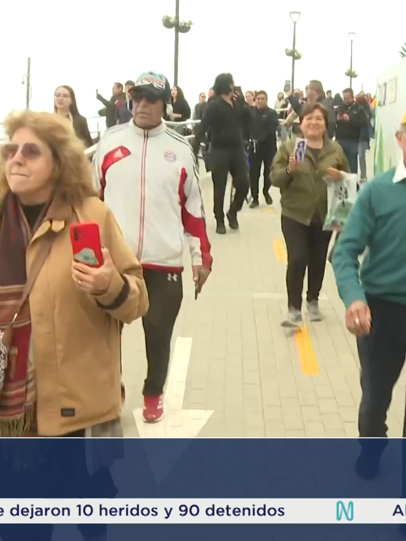 #EnVivo Abren el acceso hacia el puente La Paz que une los distritos de Miraflores y Barranco