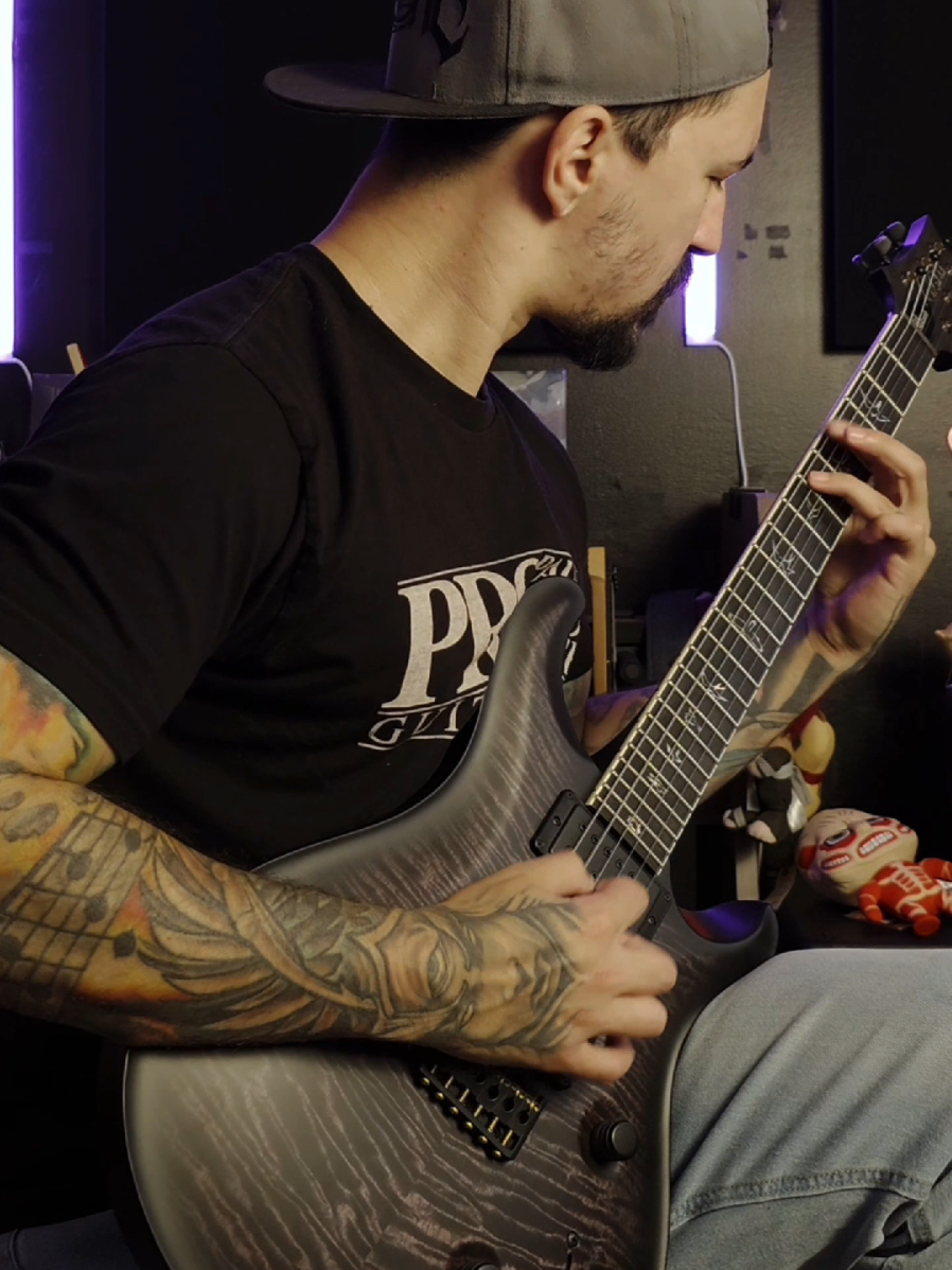 Putting the new Mark Holcomb signature PRS through its paces! It's an absolute stunner and easily one of my favorites that I've ever played. Huge thanks to PRS for letting me take it for a spin. #guitar #guitarist #prs #metal #periphery 
