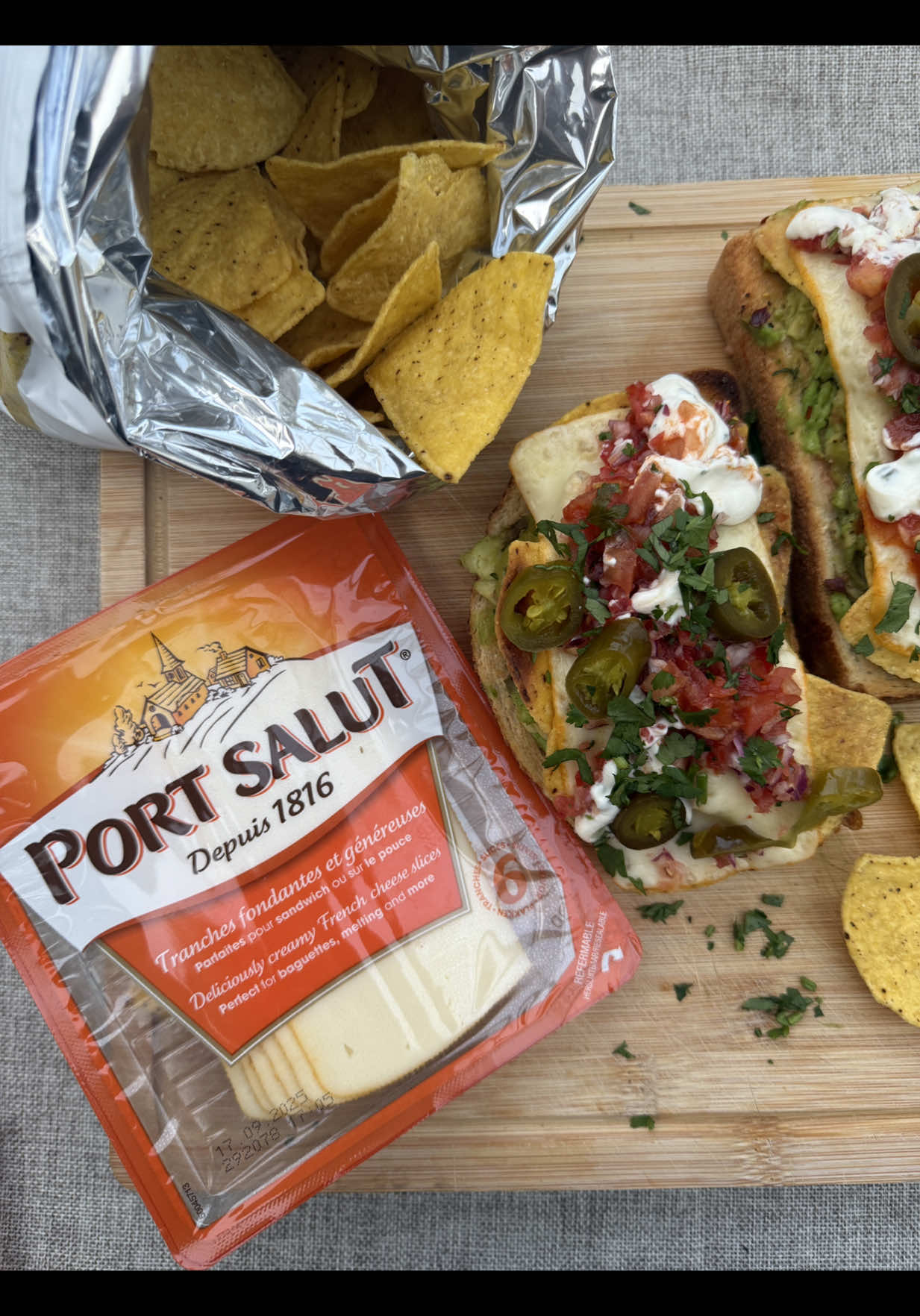 AD✨Supper Between The Slices✨ with Port Salut!   Ep. 1 Kicks off with The Ultimate Nacho Crunch Stack – Port Salut elevating your favourite dinner into the crunchiest and cheesiest sandwich! #sandwichtok #sandwichrecipe #portsalut #DinnerIdeas #Foodie 
