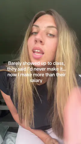 Didn’t pass their class, but I passed their paycheck