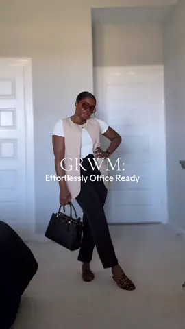 Effortless but office-ready ✨ Clean lines, simple layers, and a little help from my @shapeshe_official shapewear underneath to keep everything smooth 🙌🏽 Would you wear this to work? 👀 #GRWM #OfficeReady #WorkwearInspo #ChicAndSimple #ShapewearStyle 