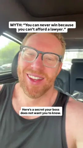 How can you afford a lawyer if you just got fired?