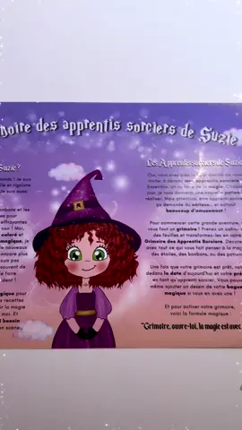Le grimoire de Suzie sera disponible dès demain soir sur la boutique. 🎃 #halloweenmood #automne #magie #potiomagique #enfants 