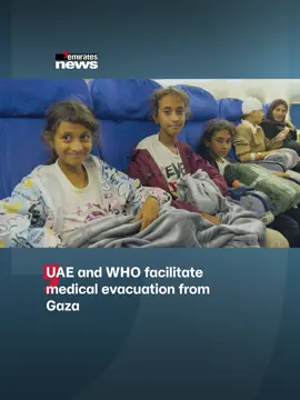 The UAE and WHO carried out the medical evacuation of 155 patients and their families from Gaza to receive urgent treatment at various hospitals in Abu Dhabi. #EmiratesNews #DubaiOneTv #UAE #Dubai #News