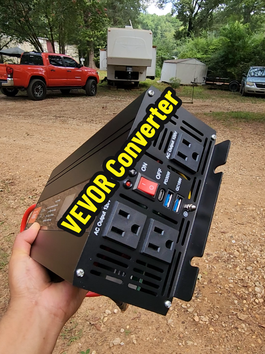 Converter VEVOR  #VEVOR #Inverter3000W #EnergíaPortátil #PotenciaParaTodo #12Vto120V 