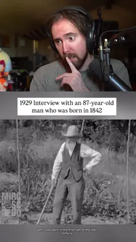 1929 Interview with an 87-Year-Old #asmongold #fyp #streamer #livestream #twitch #kick #foryoupageee