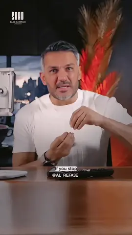 إذا توقفت المرأة عن حبك ( كيف ستعرف ..؟ )  لأنّها لن تخبرك أبداً بذلك .. ولكنها ستفعل  #سعد_الرفاعي 