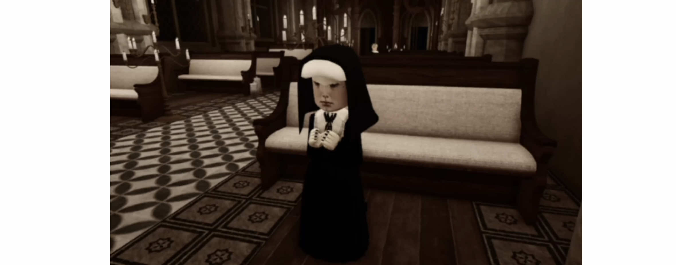 “Sisters Discipline” Made ANOTHER ONE. If this is disrespectful to the catholic/christian religion I’m deeply sorry, I had no intent in mocking your religion. This is prolly one of my worst animations yet… idk why I challenged myself to make something hard like this one.. #Adoreplastic #RobloxHorror#Animation#RobloxBarbie #CurseWeb
