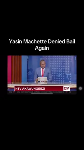 The High Court has dismissed a bail application filed by Yasin Ssekitoleko, also known as “Machette”, who has been on remand for more than four years facing charges of treachery and unlawful  Justice Professor Andrew Khaukha, sitting in the Criminal Division, ruled that the application was not “properly before the court due to jurisdictional defects” arising from the transfer of cases from the military to civilian courts #kampala_uganda🇺🇬🇺🇬🤝  #ntvuganda  #ntvakawungezi  #following  #foryou 