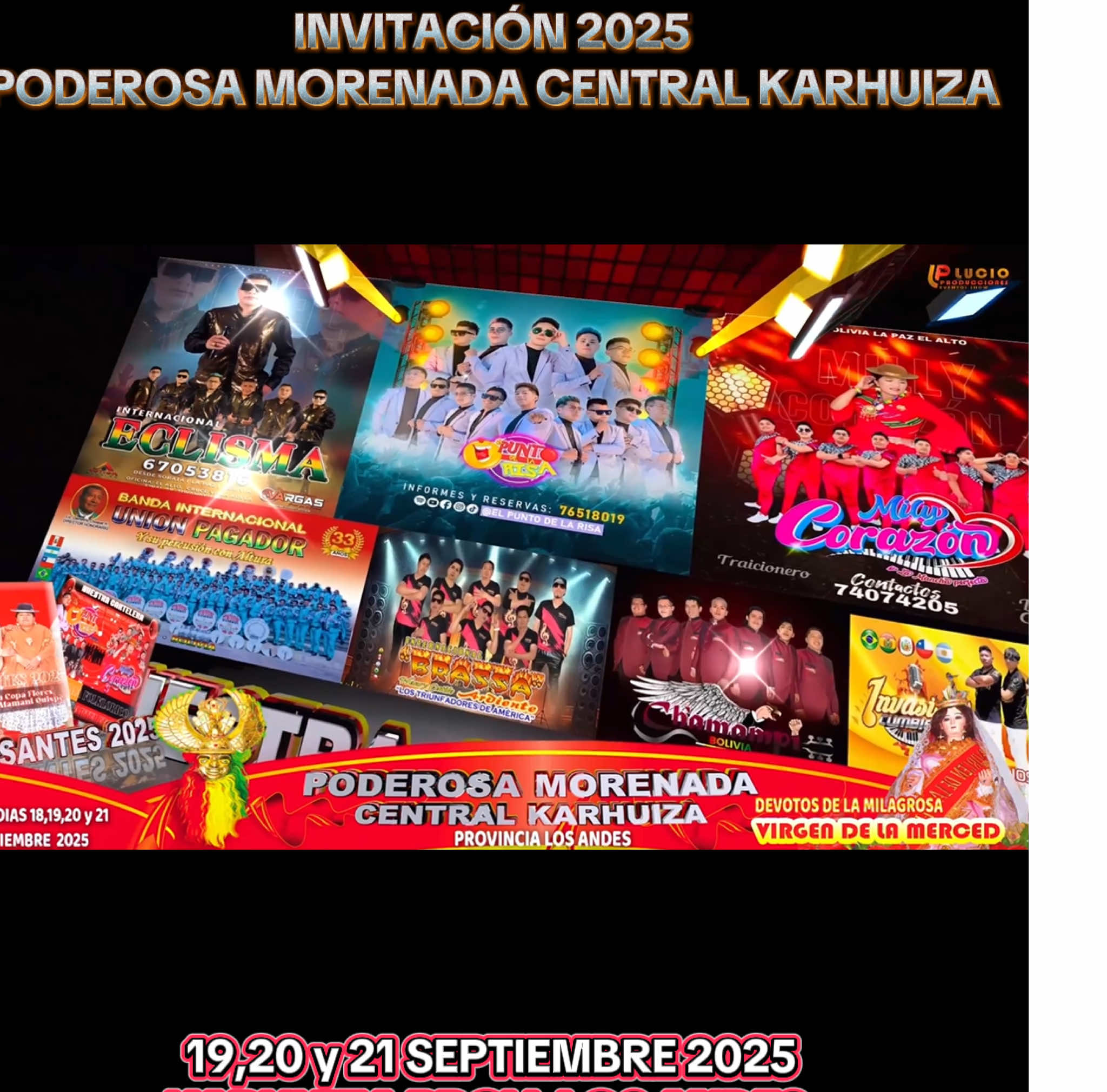 INVITACIÓN 2025  PODEROSA MORENADA CENTRAL KARHUIZA 