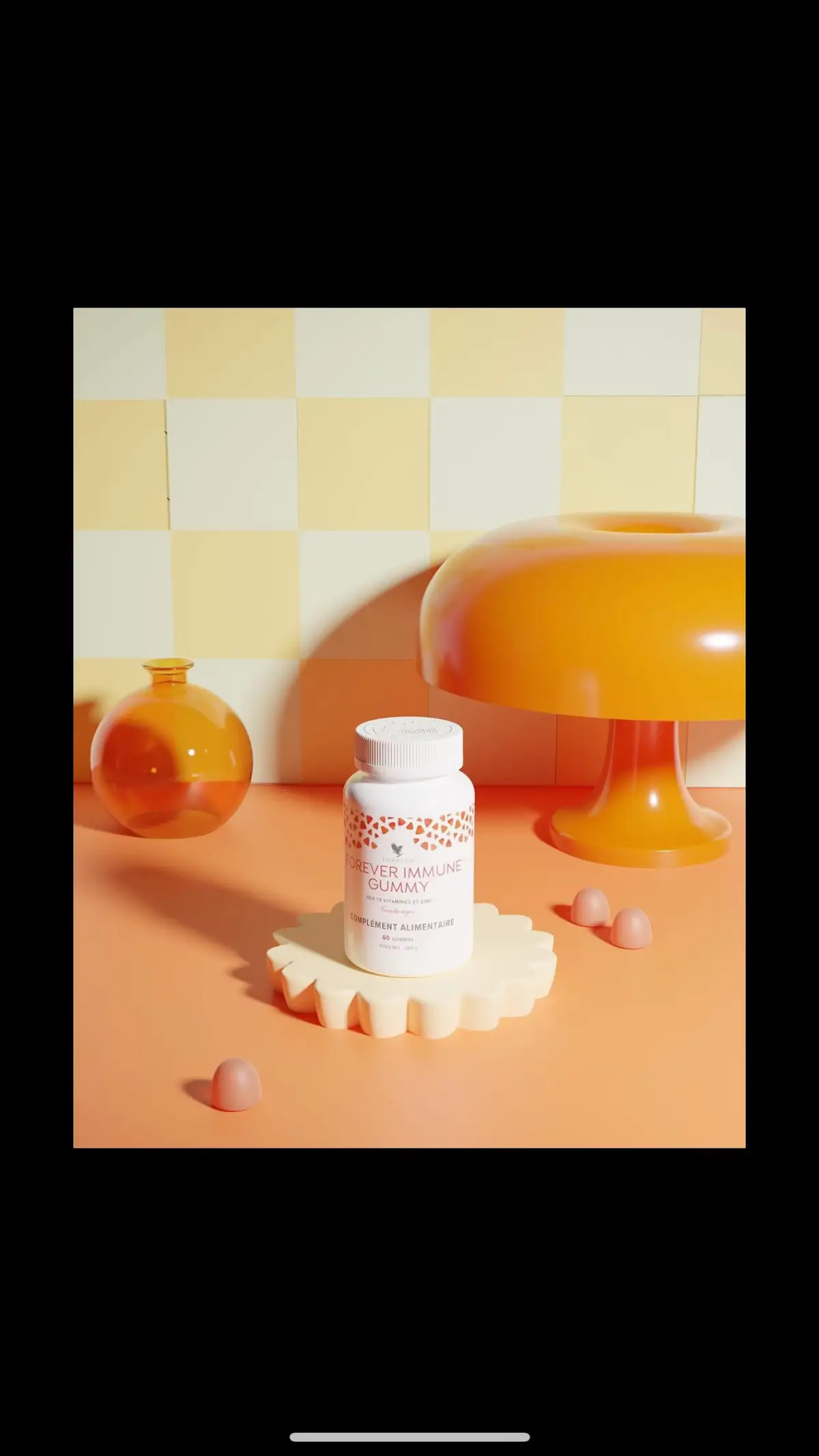 Vitamines, soleil et bonne humeur ☀️  Les Forever Immune™ Gummy sont là pour booster vos défenses surtout que l’automne arrive bien vite :  🍍 Délicieuse saveur tropicale 💪 10 vitamines + du zinc pour soutenir votre immunité 🔥 Ne fondent pas, même sous la chaleur 🌿 Végans, sans gluten, super pratiques À croquer sans modération (ou presque) pour un début d’automne en pleine forme 😎  #ForeverImmuneGummy  #VitaminesTropicales #SummerEnergy #Immunité #foreverliving 