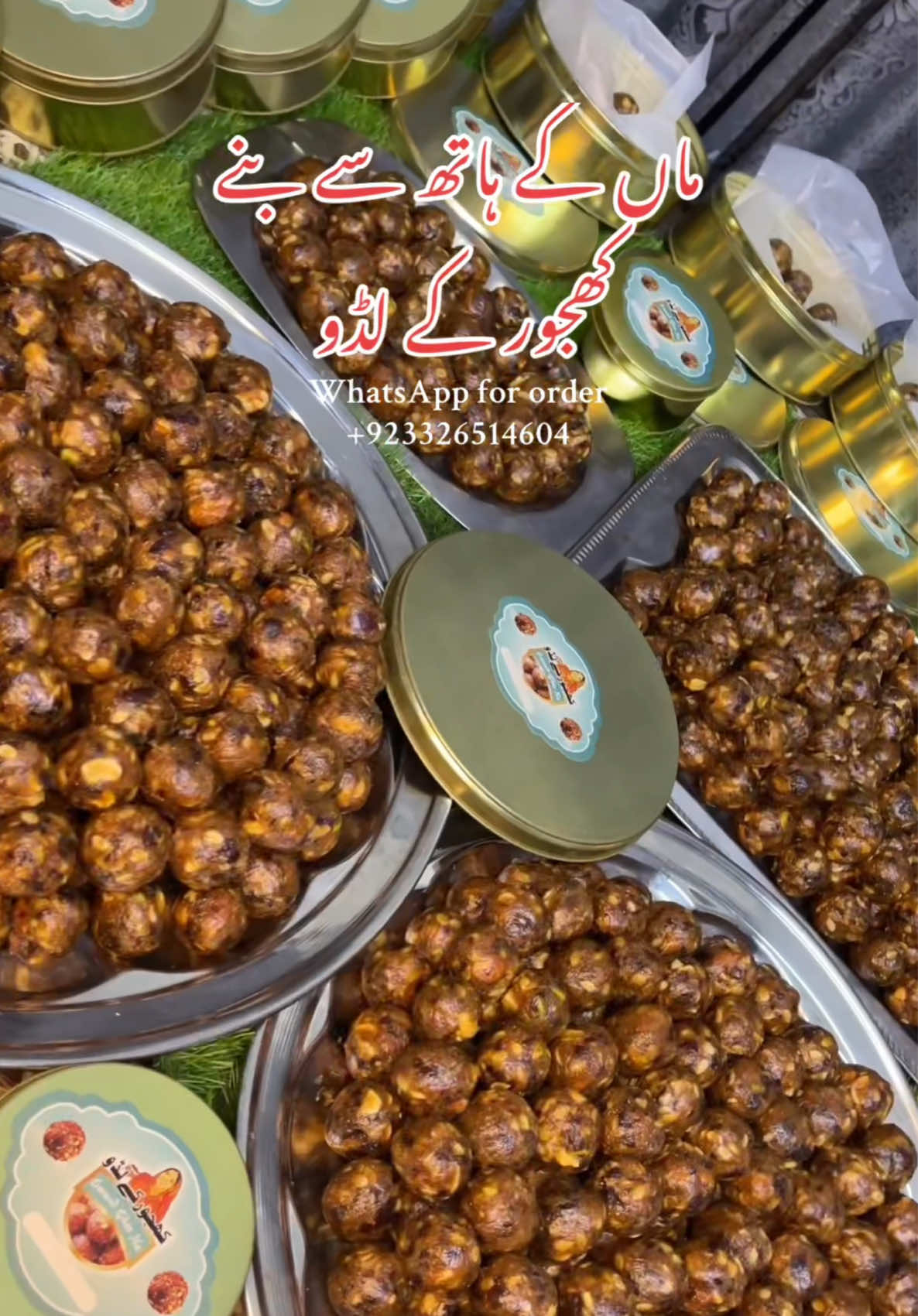 Homemade Full of nuts Energy booster balls , WhatsApp / Dm for order  Delivery Avb all over Pakistan  #homemadefood #fyppp #dates #energy #desi 