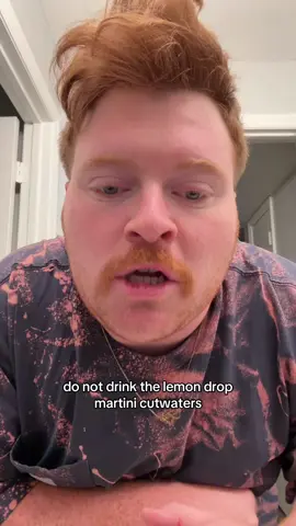 Do not drink the lemon drop martini cutwaters… #fyp #foryou #fypage #viral #trendingvideo 