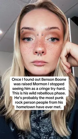 #fyp #piercings #bensonboone #mormon 