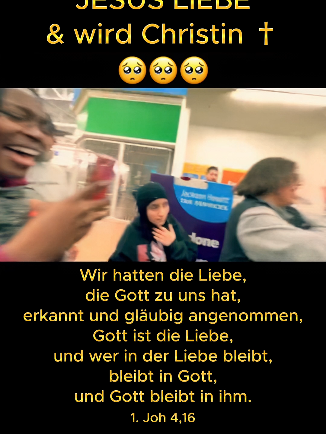 Muslima erfährt die Liebe JESUS und wird Christin #jesus #gott #jesusliebtdich #christentum  #glaube #foryou #fyp #foryoupage❤️❤️ #islamicstatus #muslimtiktok #muslim #fürdich #mohammad #goviral #islam #muslimah #islamic_video #quran
