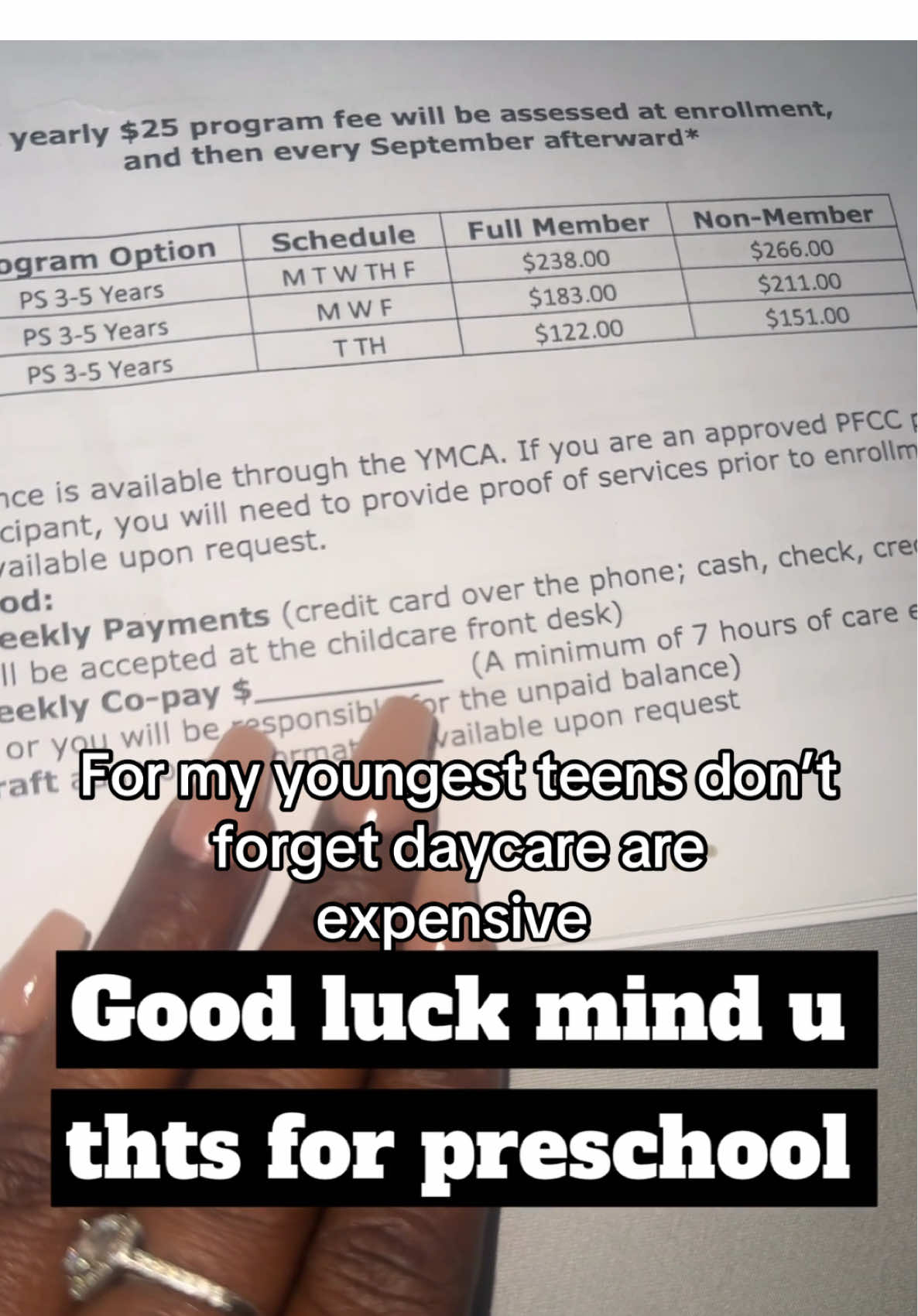 #MomLife #DaycareCosts #WorkingMom #ParentingTruth #RealLifeMom #TeenMom #FamilyFirst #raisingkids #fyp #fypシ 