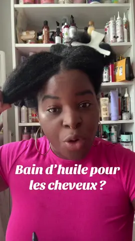 Bain d’huile pour les cheveux ?