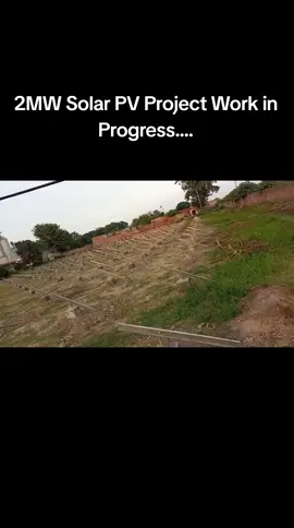 2MW Solar PV Project Work in Progress. Stay Tuned for updates #industrialsolarexpert #MW #solarinstallation #SolarPakistan #EnergyHub 