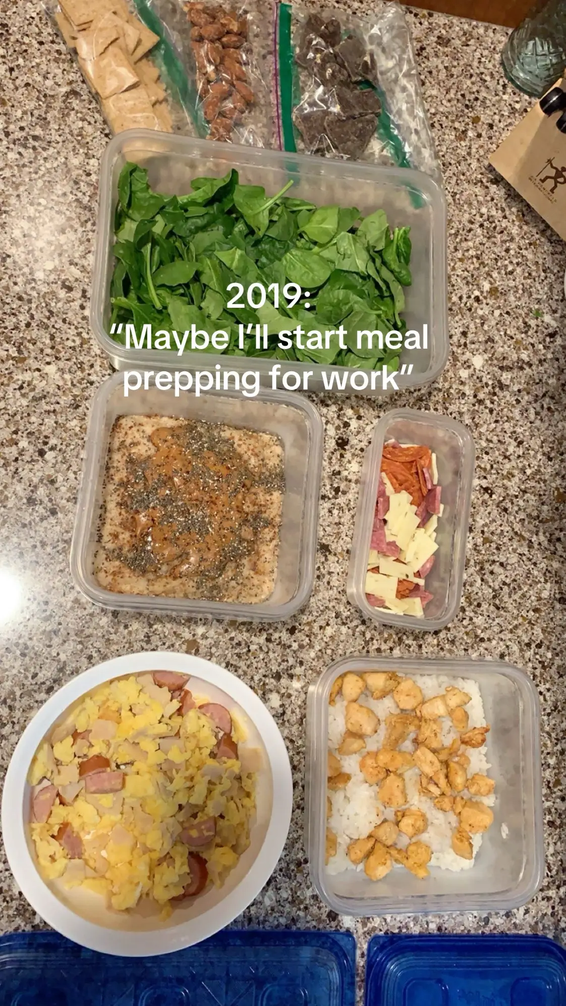 Why did i eat spinach DRY?!😭🫣  #mealprep #mealprepideas #DinnerIdeas #cookinginbulk #personalchef #highproteinmeals #holistichealth 