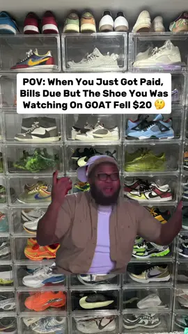 Them Goat Notifications be getting me HYPE!! #sneakerhead #fyp #Meme #MemeCut 
