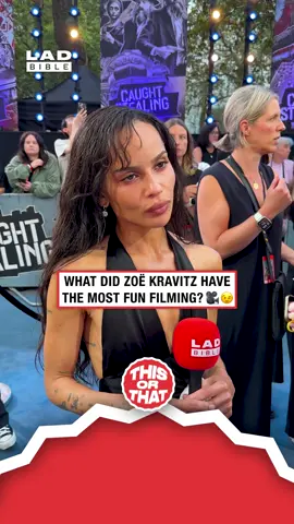 Which of her films do you think Zoë Kravitz will choose? 👀