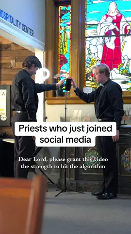Would you follow them? @Ben Naumann #fyp #influencer #satire #priest #comedy 