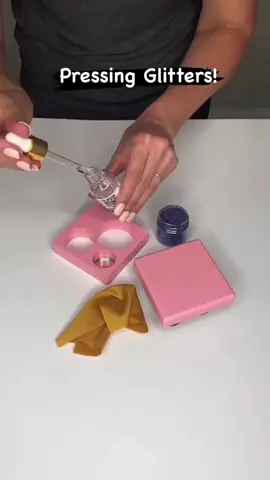Pressing Glitters! #FixyKit #makeuphacks 
