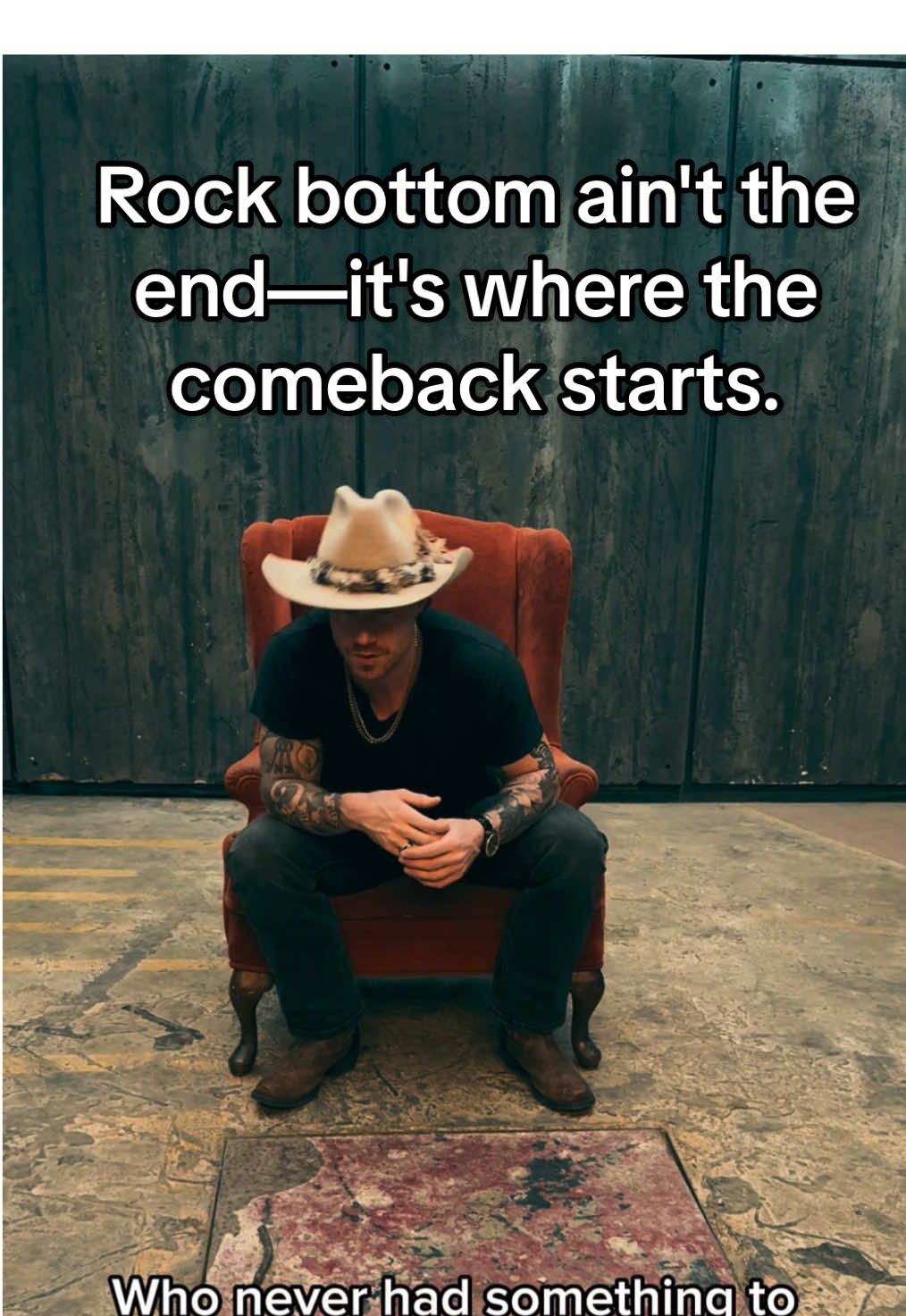 Rock bottom ain’t the end #MusicTok #BaileyZimmerman #NewMusic #CountryMusic #warrenzeiders 