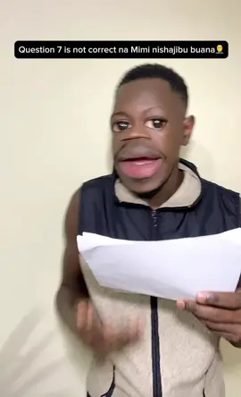 Waaah🙆‍♂️,,na iyo tu ndio swali nimeona ni rahisi buana #foryou #fyp #funny #kenyantiktok🇰🇪 #viral 
