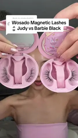 Replying to @strwbryfrckls Wosado Magnetic Lashes Disney Zootopia Collection: Judy vs Barbie black . #wosadomagneticeyelash #wosadozootopia #tiktokshopcreatorpicks #ttsbeautybesties #TikTokShopLaborDaySale 